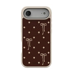 Teddy Bows | Brown Polka Dot Case
