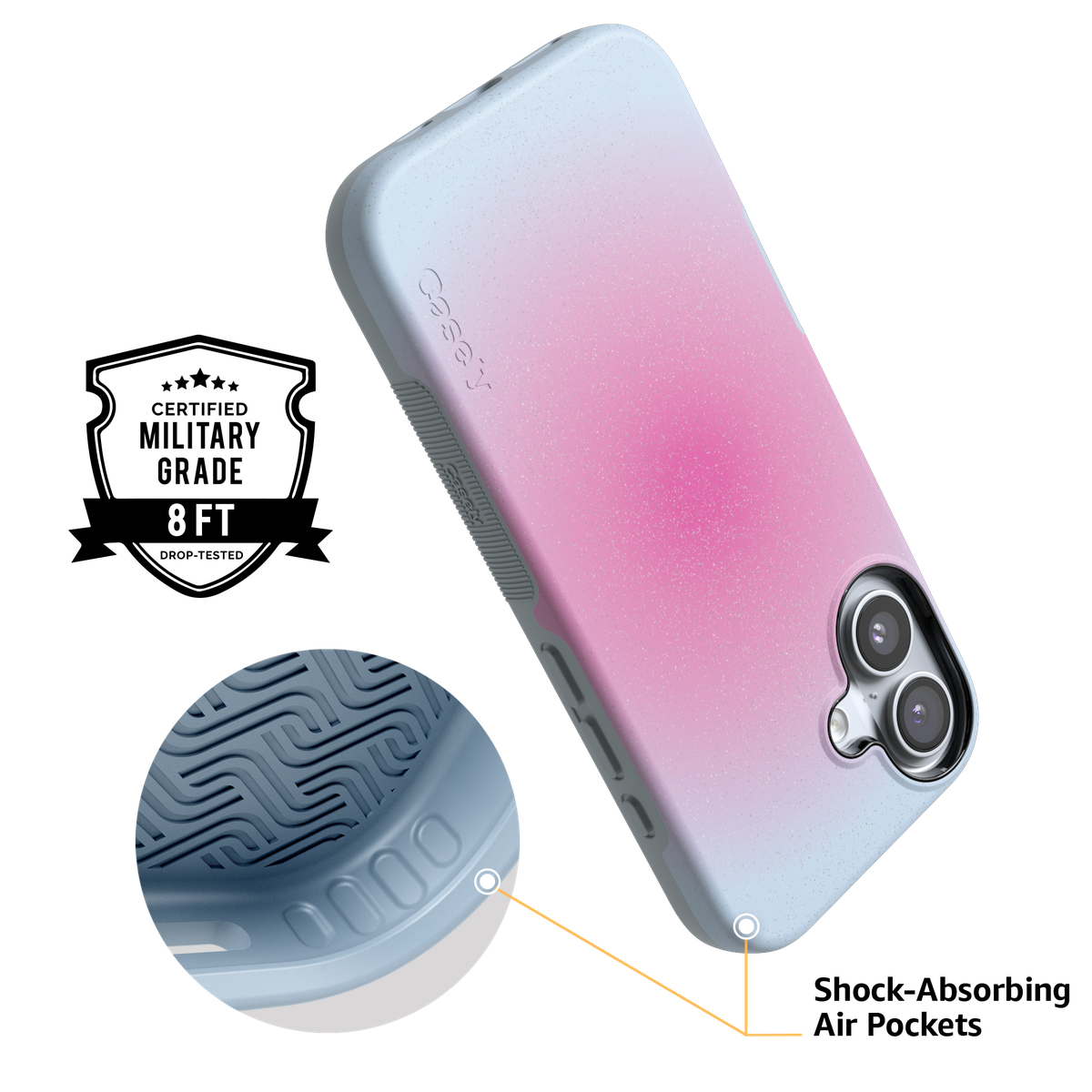 Radiant Love | Pink Aura Case