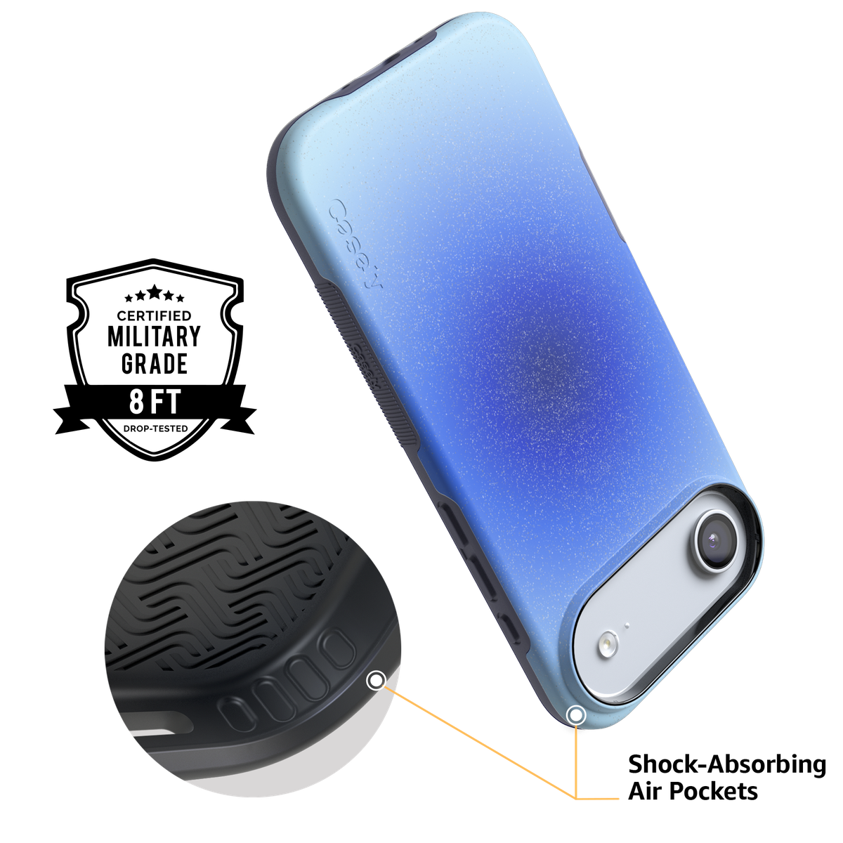 Cobalt Clarity | Blue Aura Case