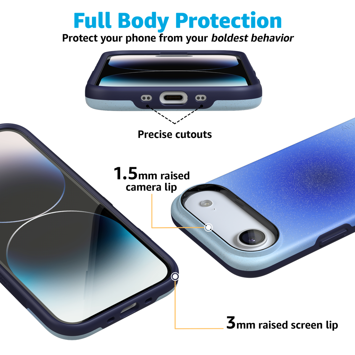 Cobalt Clarity | Blue Aura Case