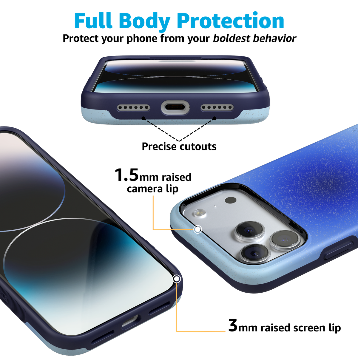 Cobalt Clarity | Blue Aura Case