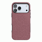 Bordeaux Rose | Moody Monochrome Case