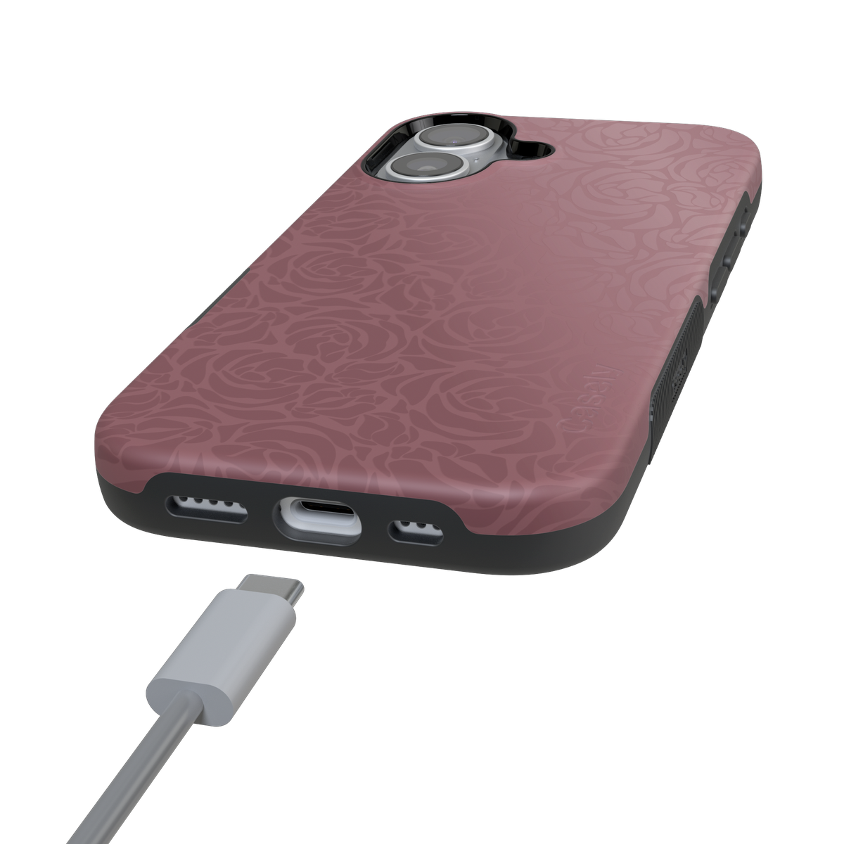 Bordeaux Rose | Moody Monochrome Case