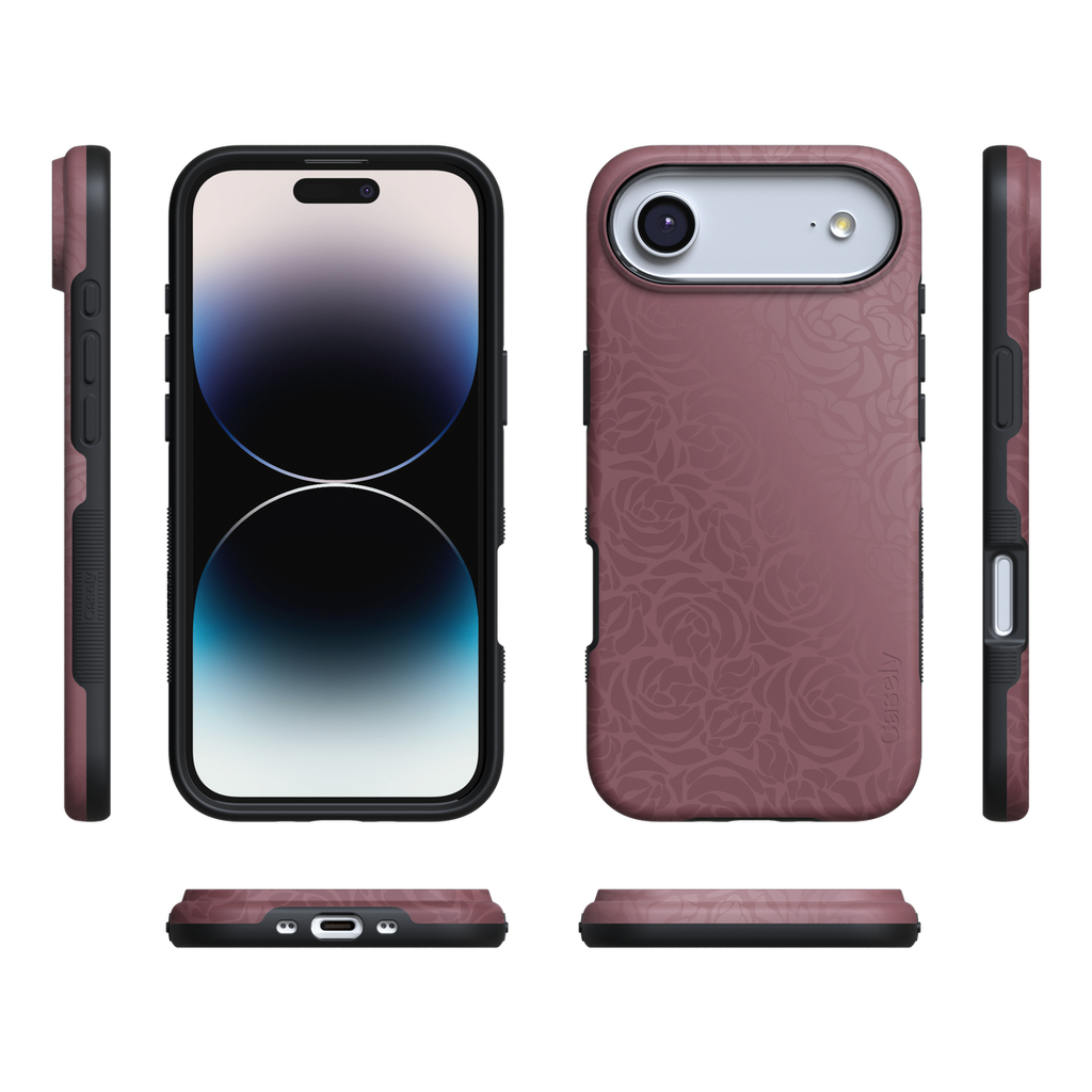 Bordeaux Rose | Moody Monochrome Case