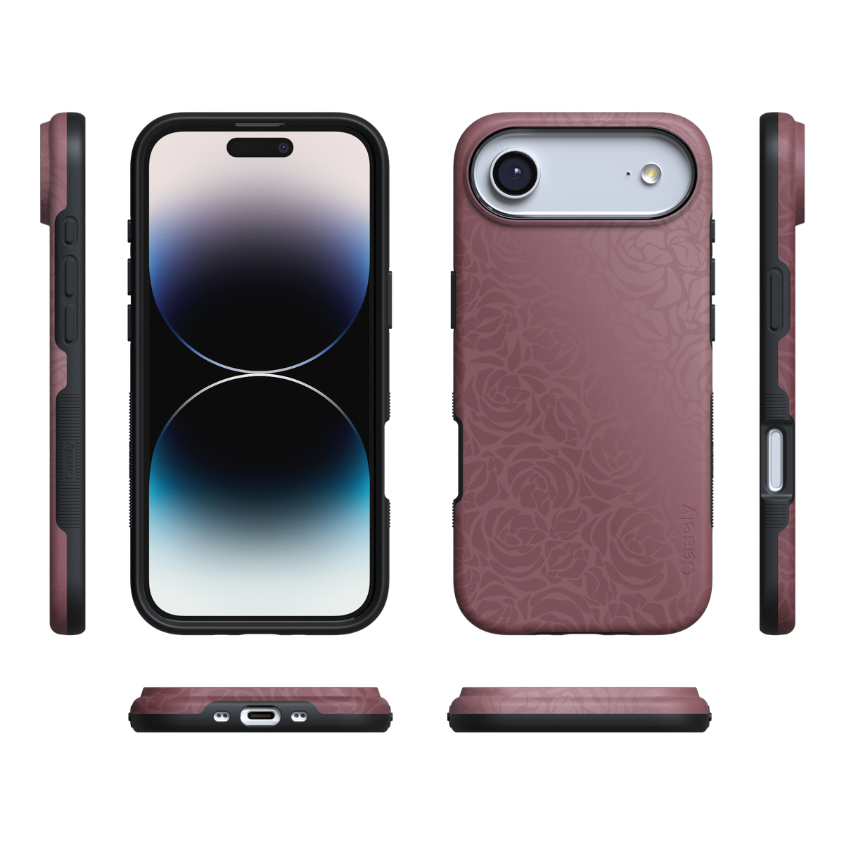 Bordeaux Rose | Moody Monochrome Case