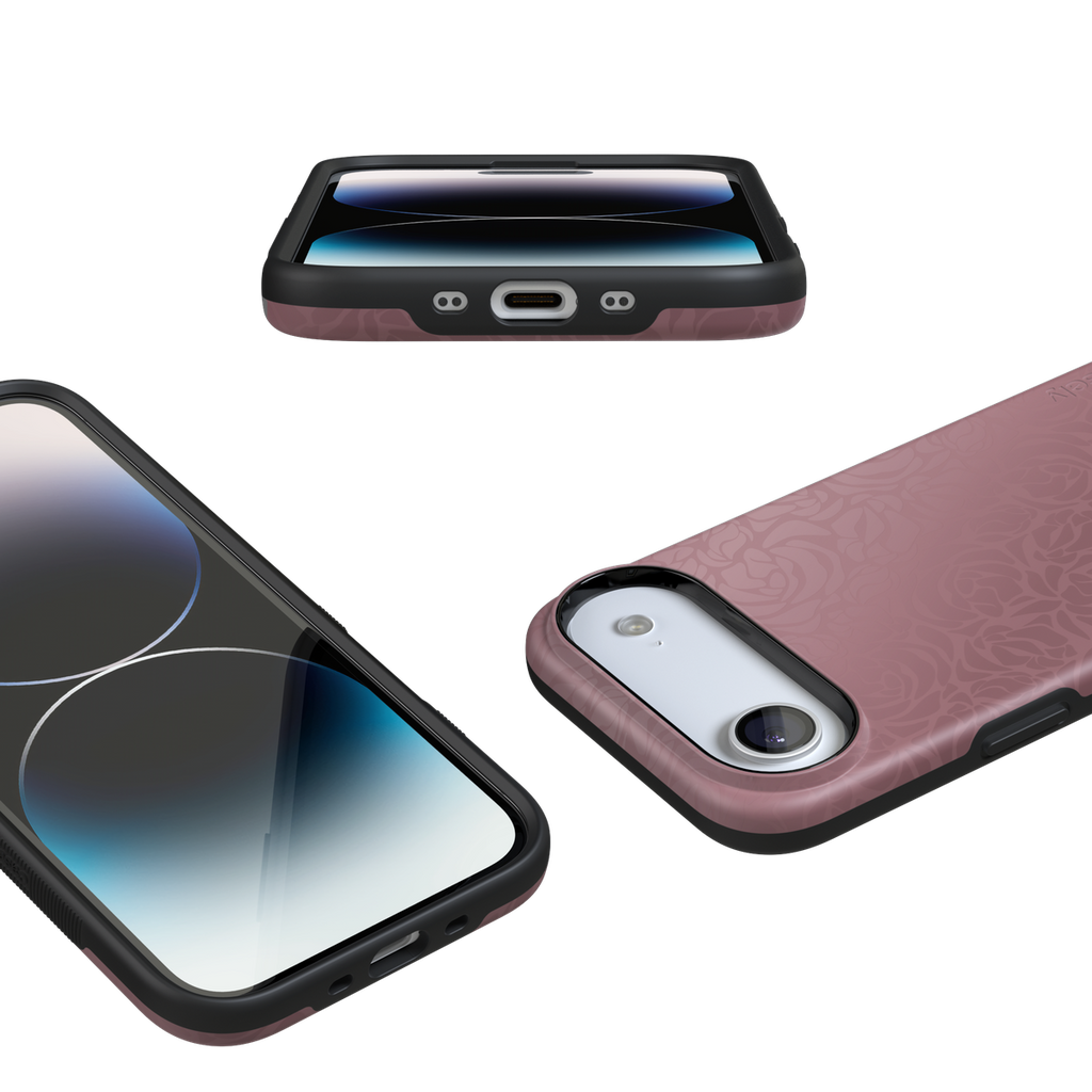 Bordeaux Rose | Moody Monochrome Case