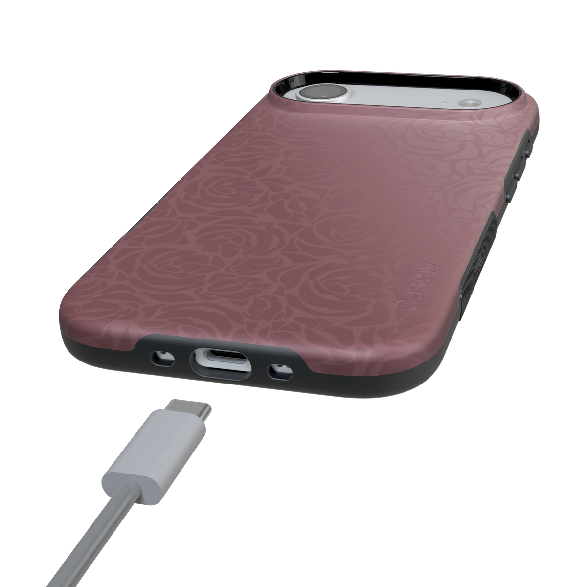 Bordeaux Rose | Moody Monochrome Case