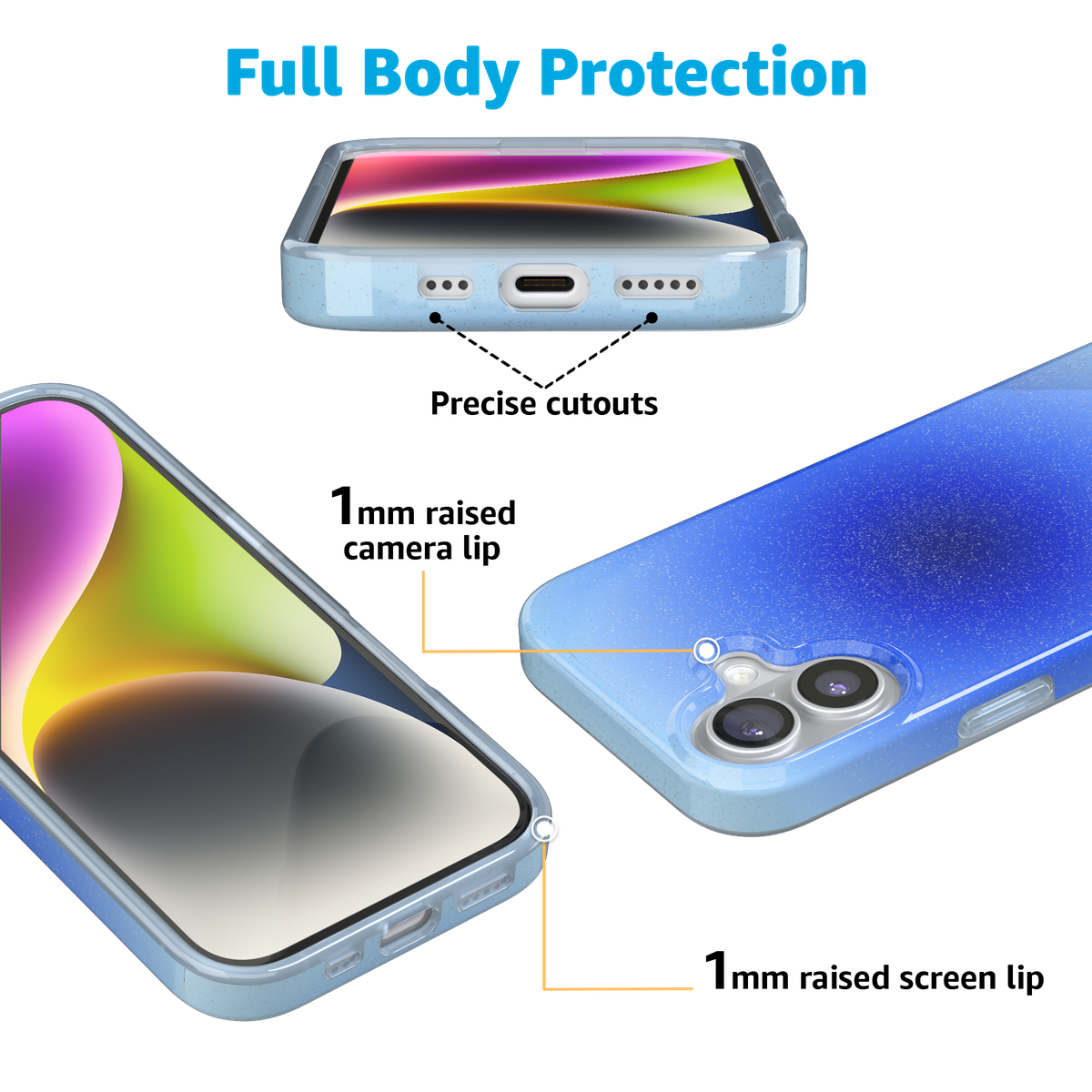 Cobalt Clarity | Blue Aura Case