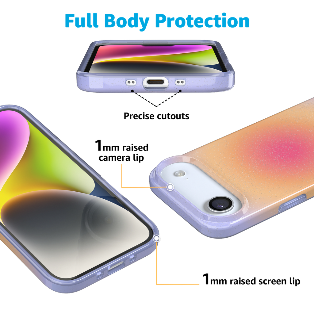 Sunset Halo | Rainbow Aura Case