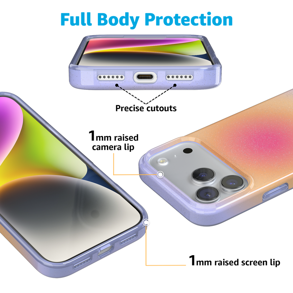 Sunset Halo | Rainbow Aura Case