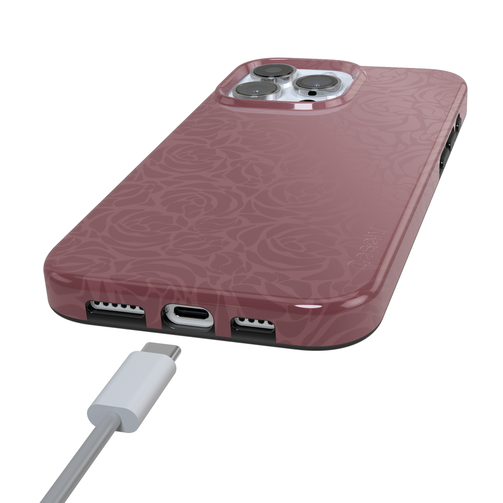 Bordeaux Rose | Moody Monochrome Case