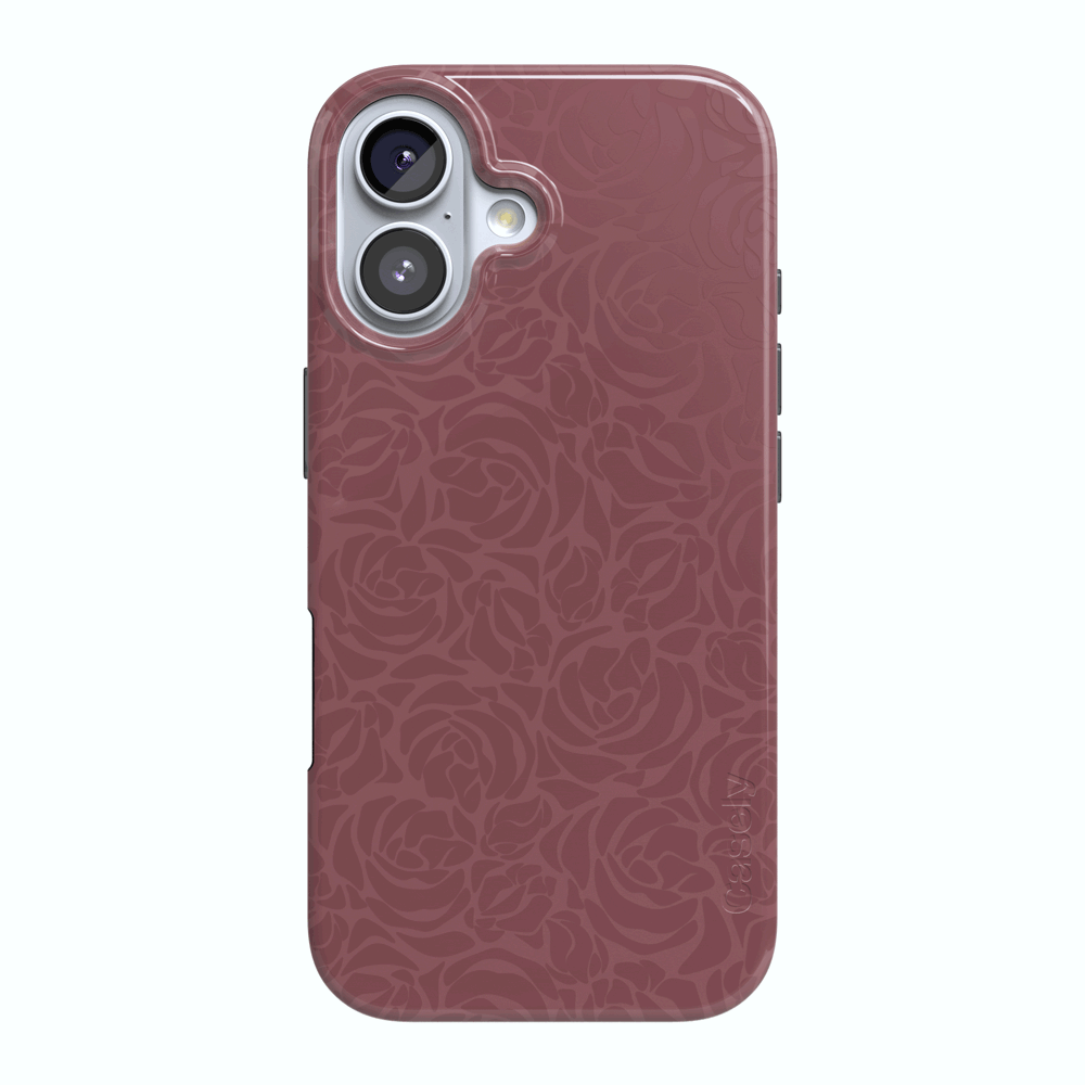 Bordeaux Rose | Moody Monochrome Case