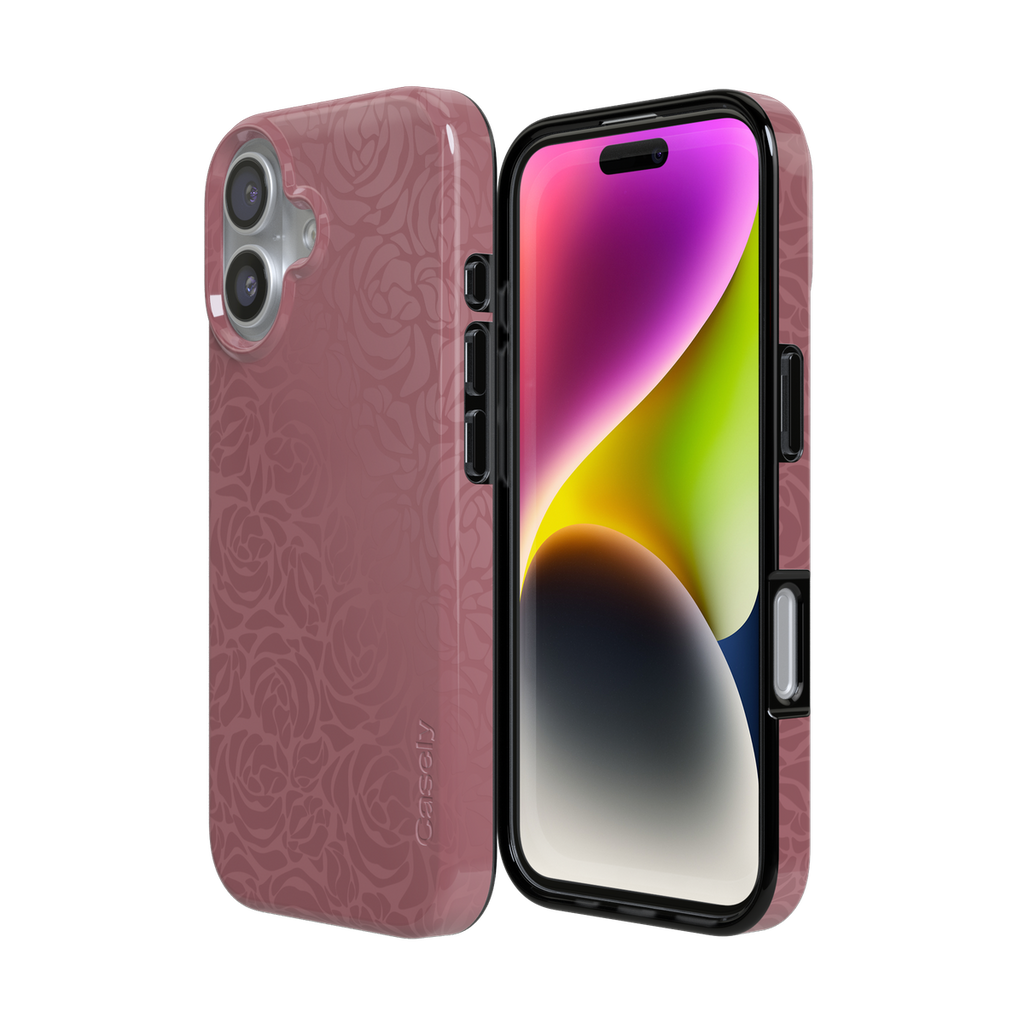 Bordeaux Rose | Moody Monochrome Case