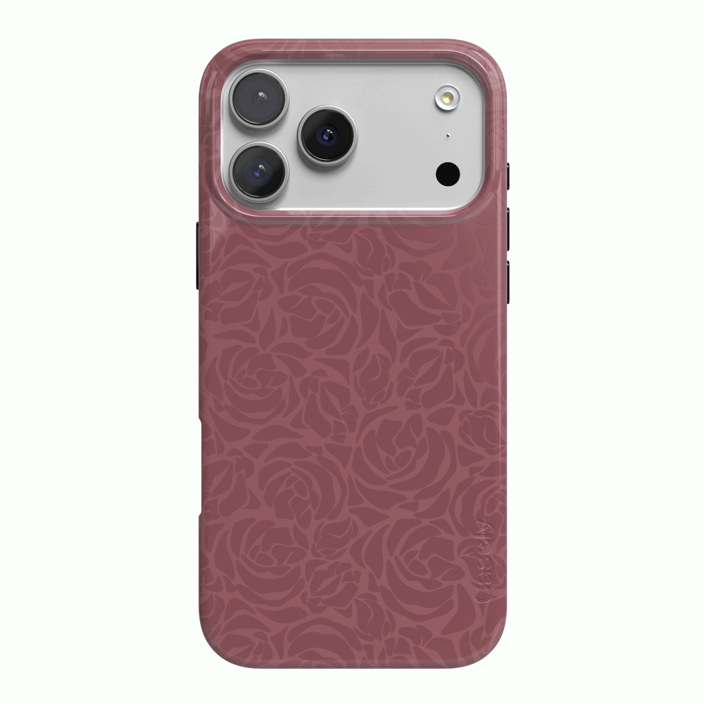 Bordeaux Rose | Moody Monochrome Case