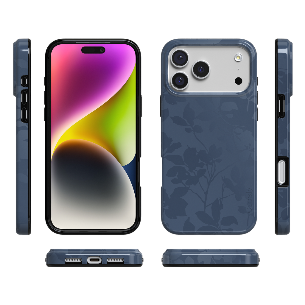 Twilight Flora | Moody Monochrome Case