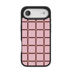Uptown Gridlock | Pink Checkerboard Case