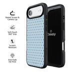 On the Dot | Blue Polka Dot Case