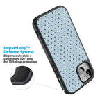 On the Dot | Blue Polka Dot Case