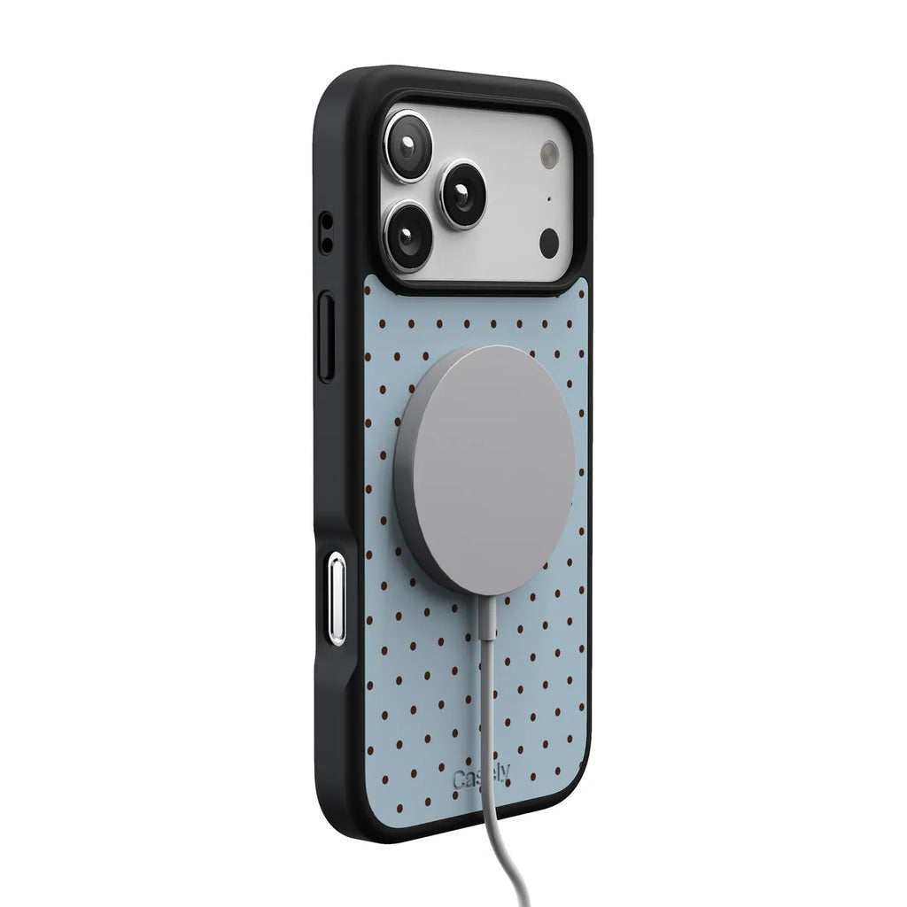 On the Dot | Blue Polka Dot Case