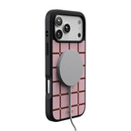 Uptown Gridlock | Pink Checkerboard Case