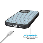 On the Dot | Blue Polka Dot Case