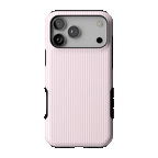 Stripes and the City | Light Pink Pinstripe Case