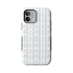 Cottage Stripe | Blue Floral Case
