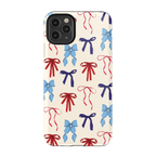 American Girlie | Red White & Blue Bows Case