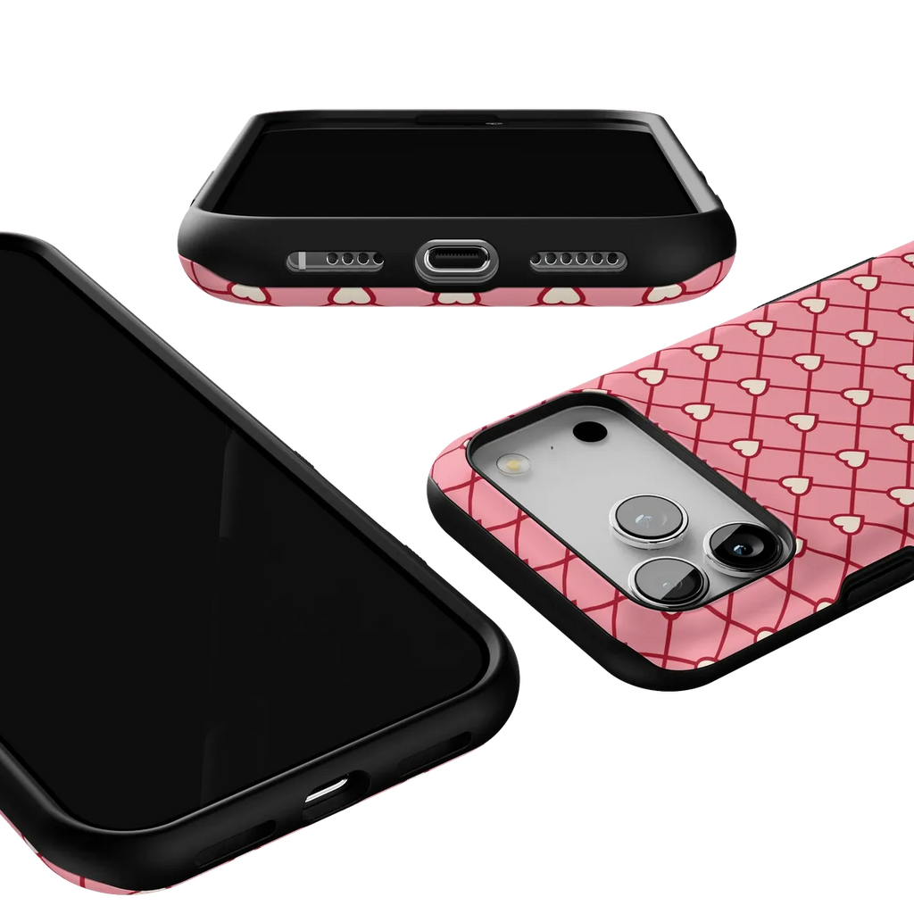 Love Locks | Pink Hearts Case