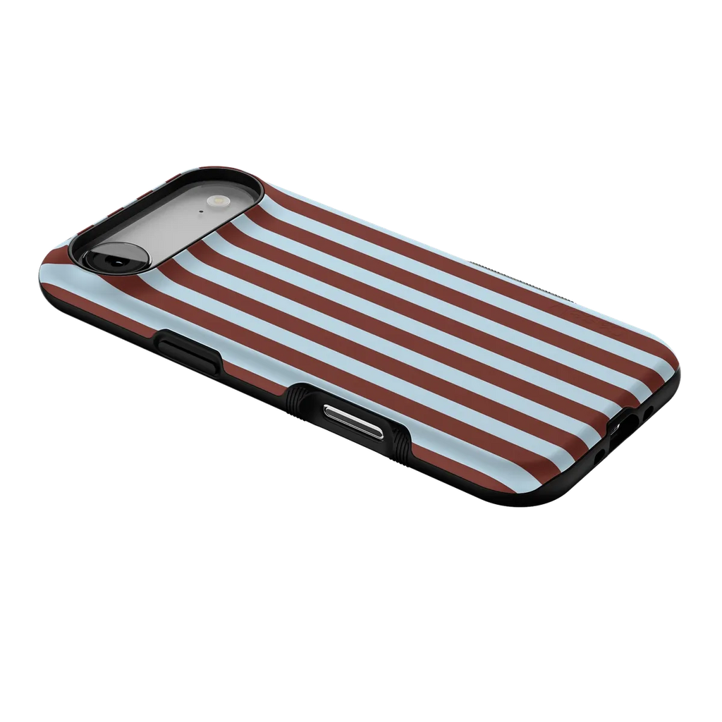 Sunday in Brooklyn | Blue Stripes Case