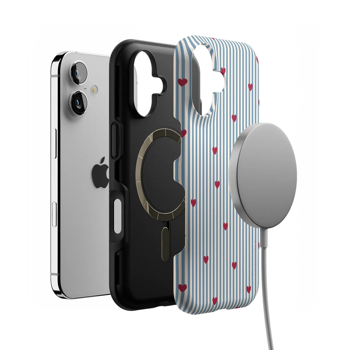 Love Lines | Blue Stripes Case