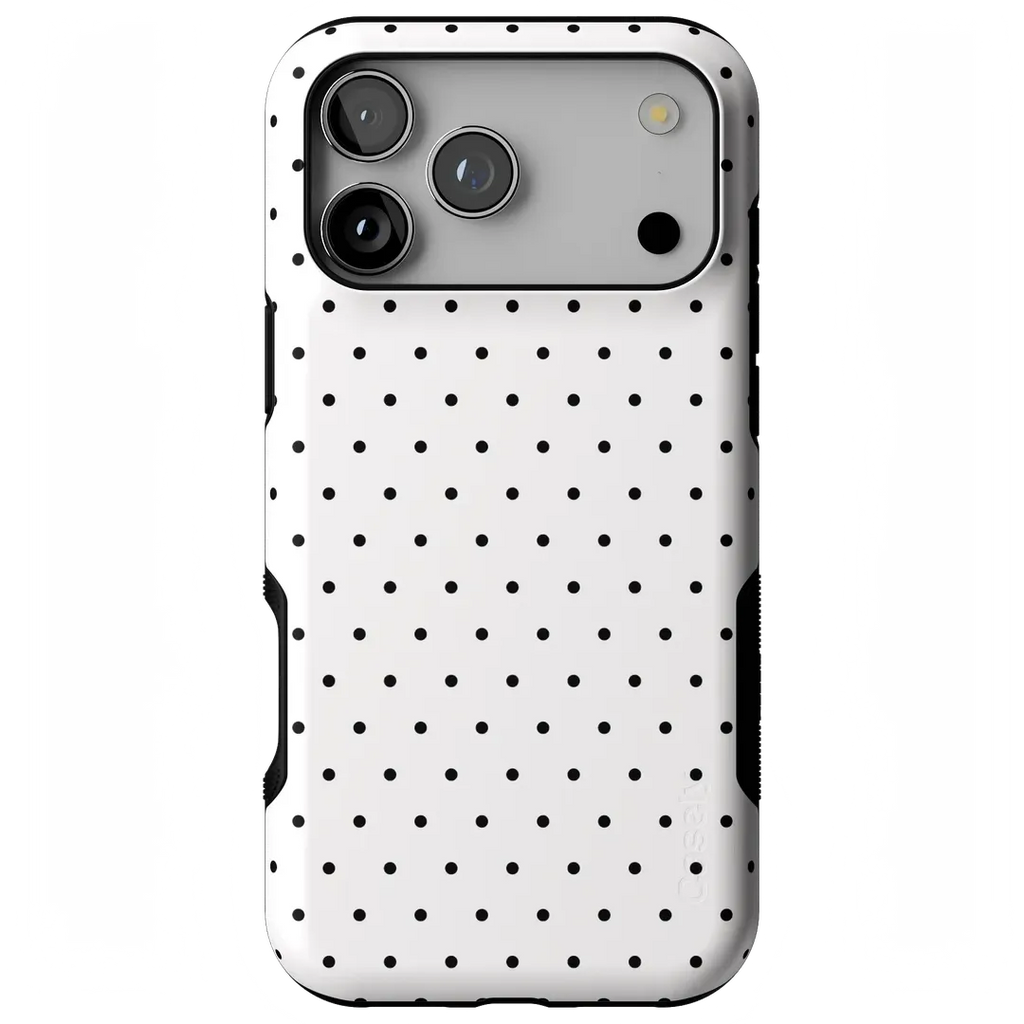 On the Dot | Black Polka Dot Case