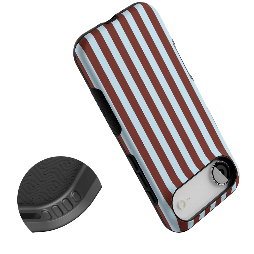 Sunday in Brooklyn | Blue Stripes Case