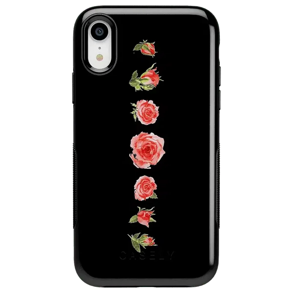 Accept the Rose | Blooming Red Rose Floral Case