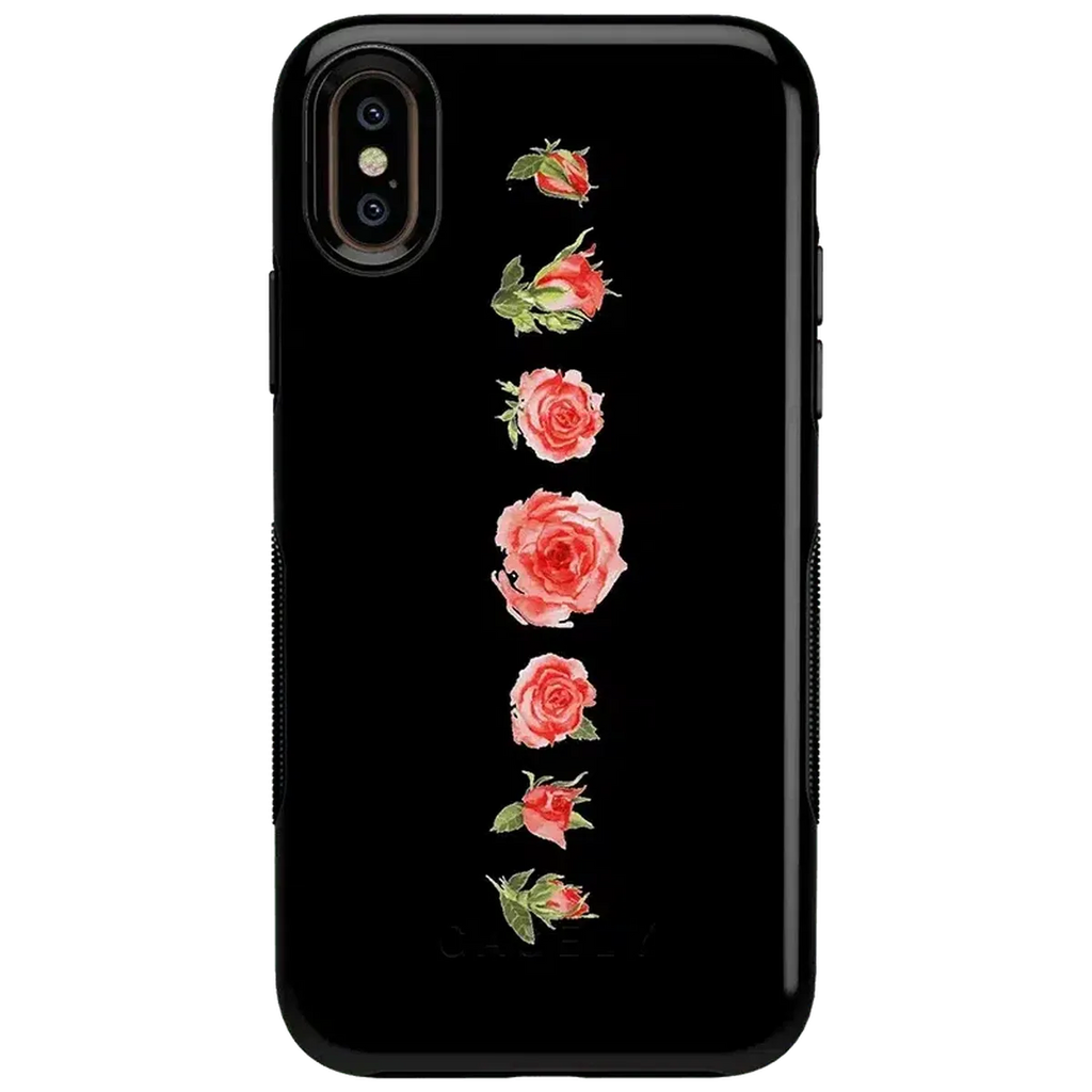 Accept the Rose | Blooming Red Rose Floral Case
