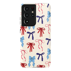 American Girlie | Red White & Blue Bows Case