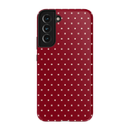 On the Dot | Maroon Polka Dot Case