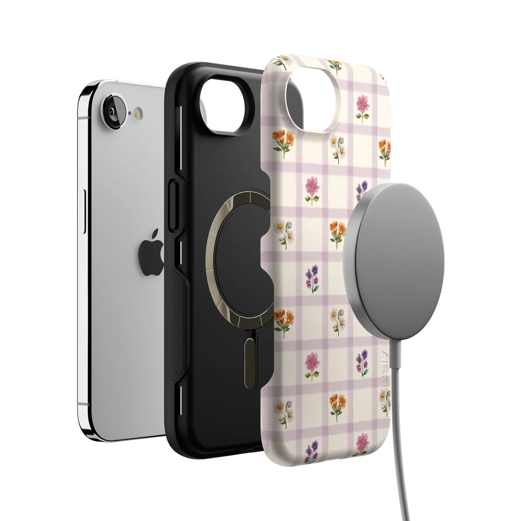 Meadow Check | Floral Gingham Case