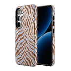 Untamed | Brown & Blue Zebra Case