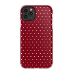 On the Dot | Maroon Polka Dot Case