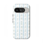 Cottage Stripe | Blue Floral Case