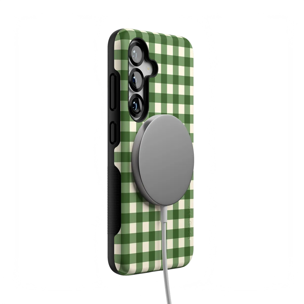 Checked Twice | Green Plaid Case