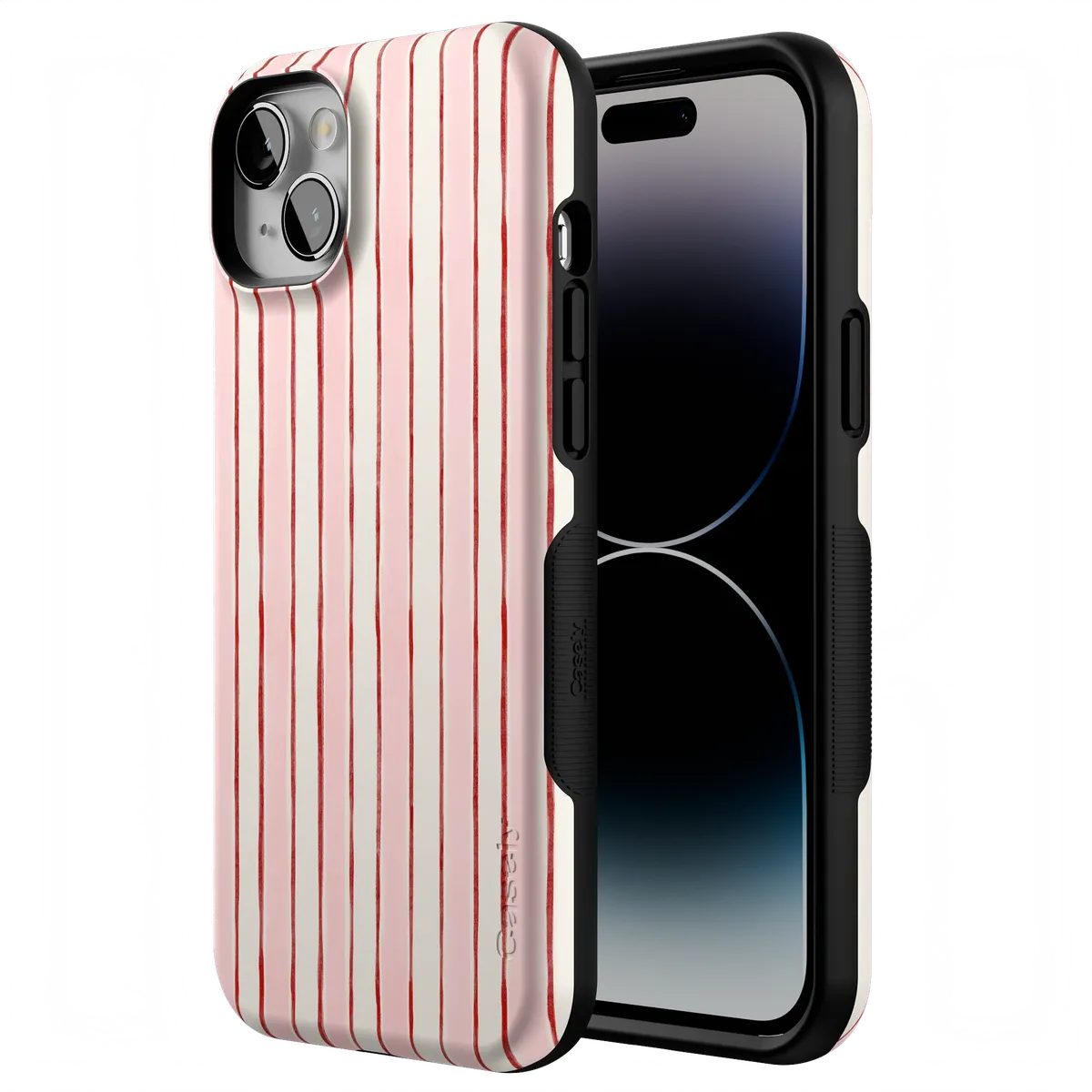 Pretty in Pastel | Blush Stripes Case