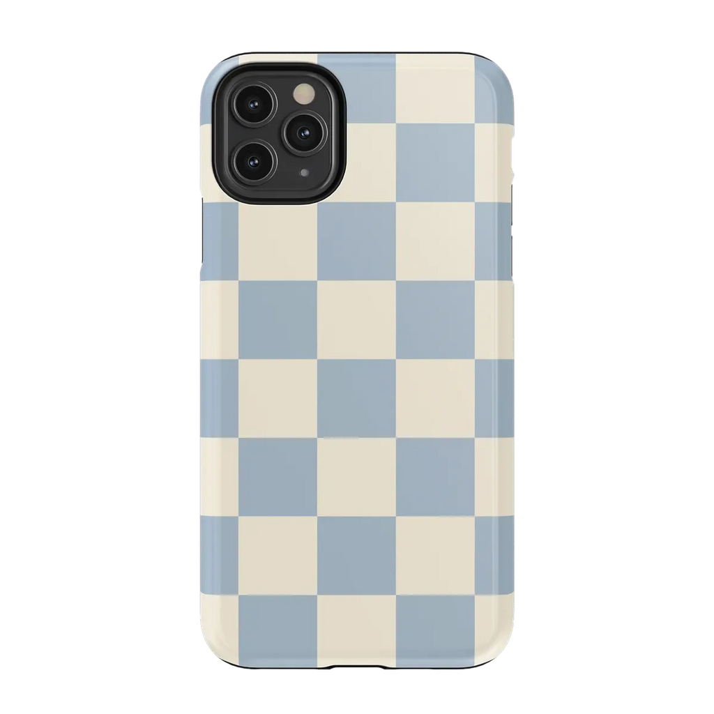 Fit Check | Light Blue Checkerboard Case