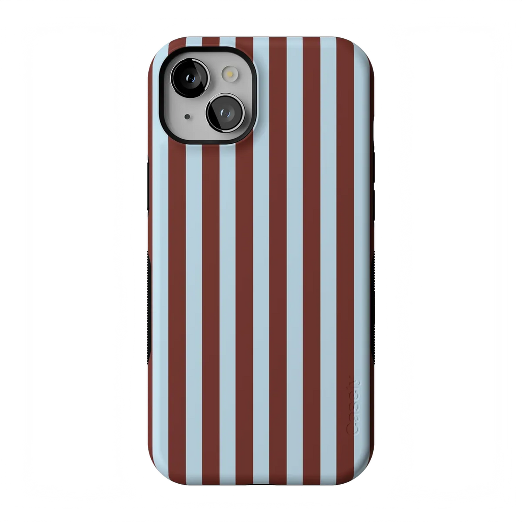 Sunday in Brooklyn | Blue Stripes Case