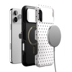 On the Dot | Black Polka Dot Case