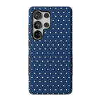 On the Dot | Navy Polka Dot Case