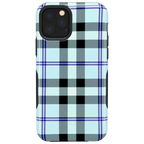 As if! | Light Blue Plaid Case