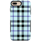 As if! | Light Blue Plaid Case