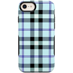 As if! | Light Blue Plaid Case